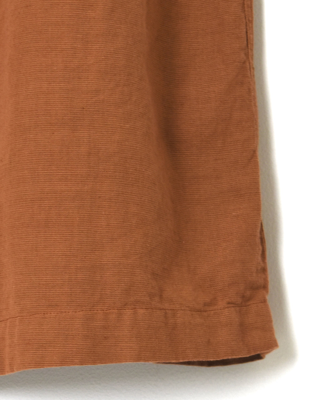 INHT2514CLD COTTON LINEN PLAIN OVERDYE EASY SKIRT