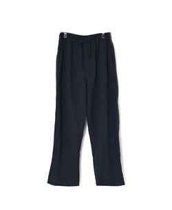 INHT2613CLD COTTON LINEN PLAIN OVERDYE EASY PANTS