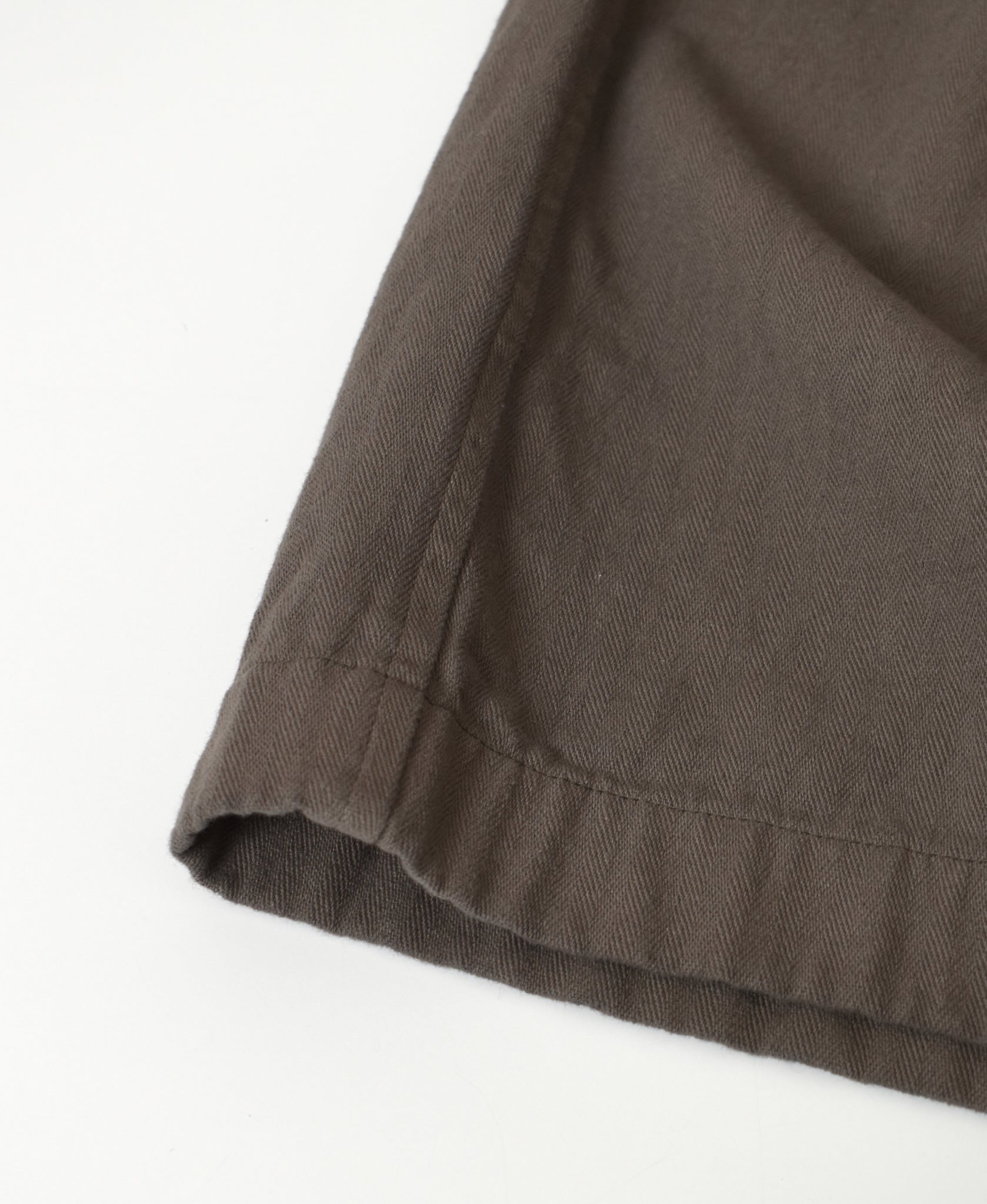 INHT2655D COTTON HERRINGBONE PLAIN OVERDYE EASY PANTS