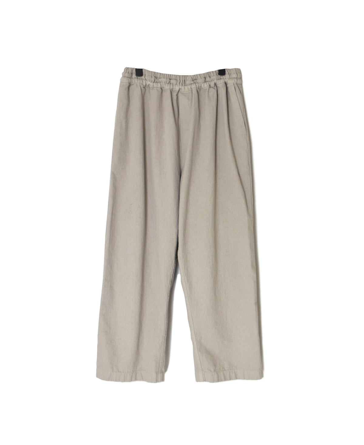 INHT2655D COTTON HERRINGBONE PLAIN OVERDYE EASY PANTS