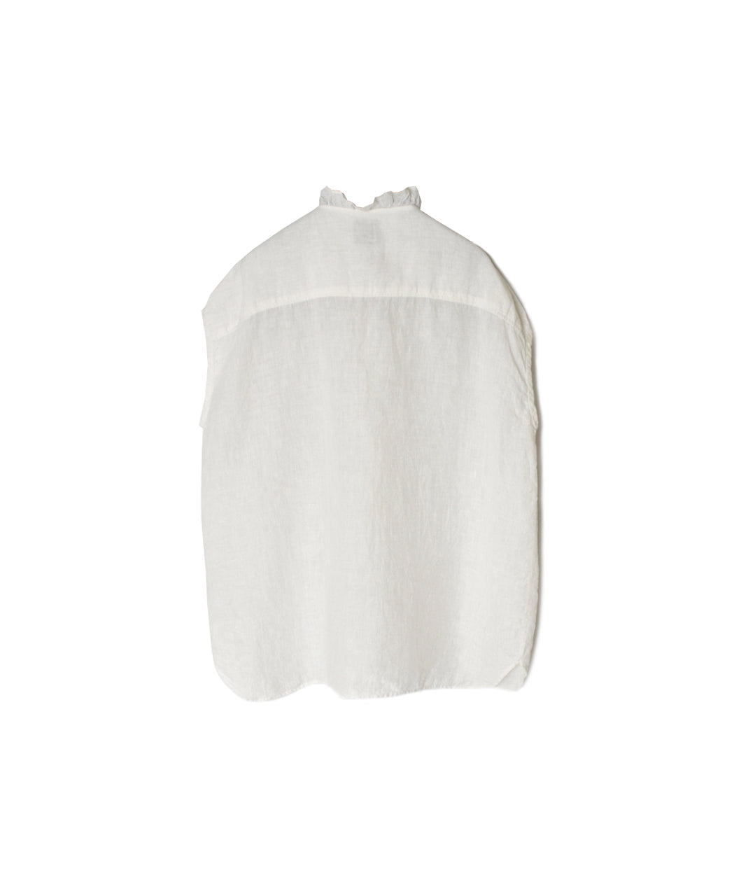 INMDS26001D 60s AUTOLOOM LINEN PLAIN OVERDYE FRENCH/SL FRILL COLLAR SHIRTS