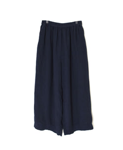 INMDS26005D 60s AUTOLOOM LINEN PLAIN OVERDYE EASY PANTS