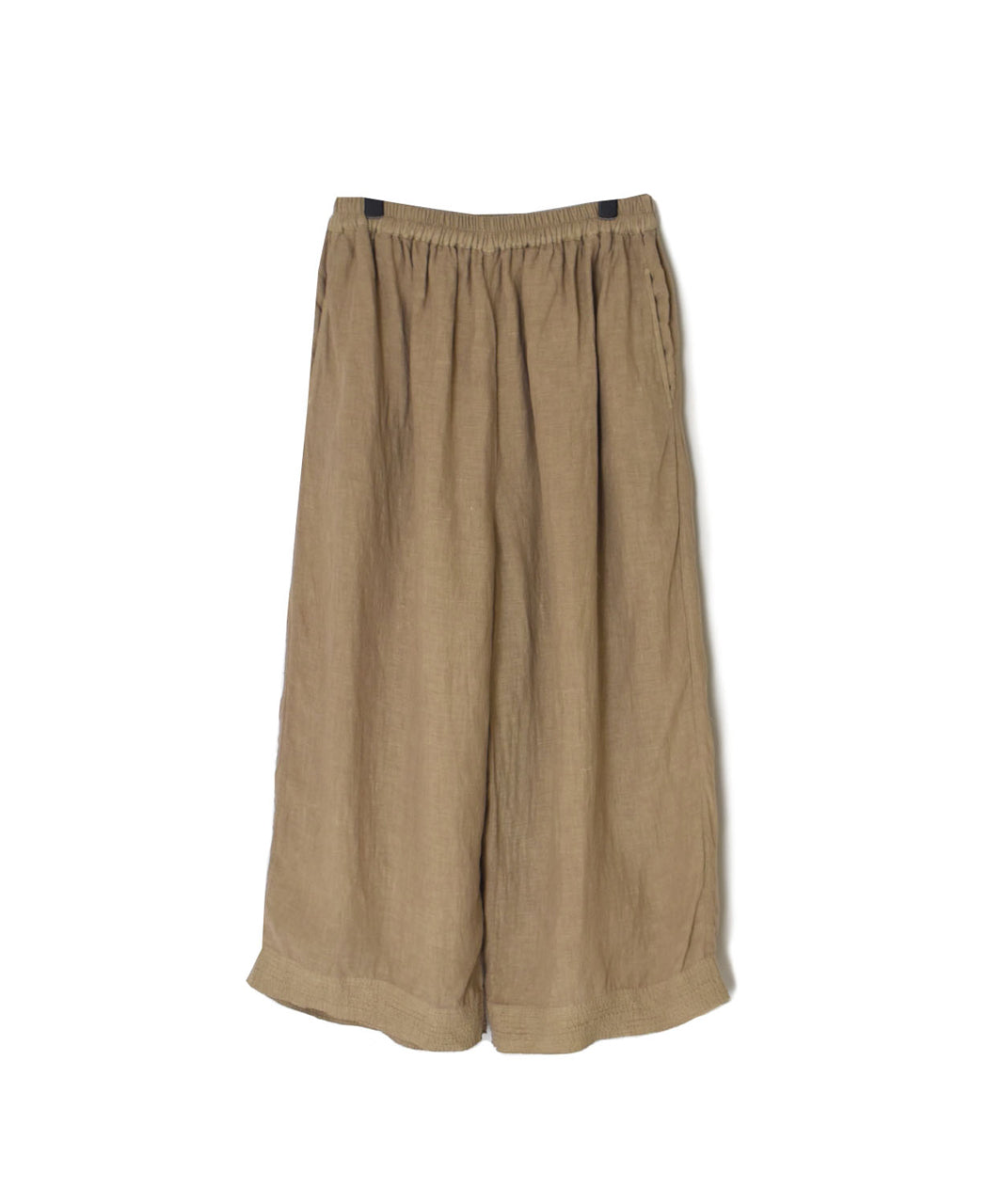 INMDS26005D 60s AUTOLOOM LINEN PLAIN OVERDYE EASY PANTS