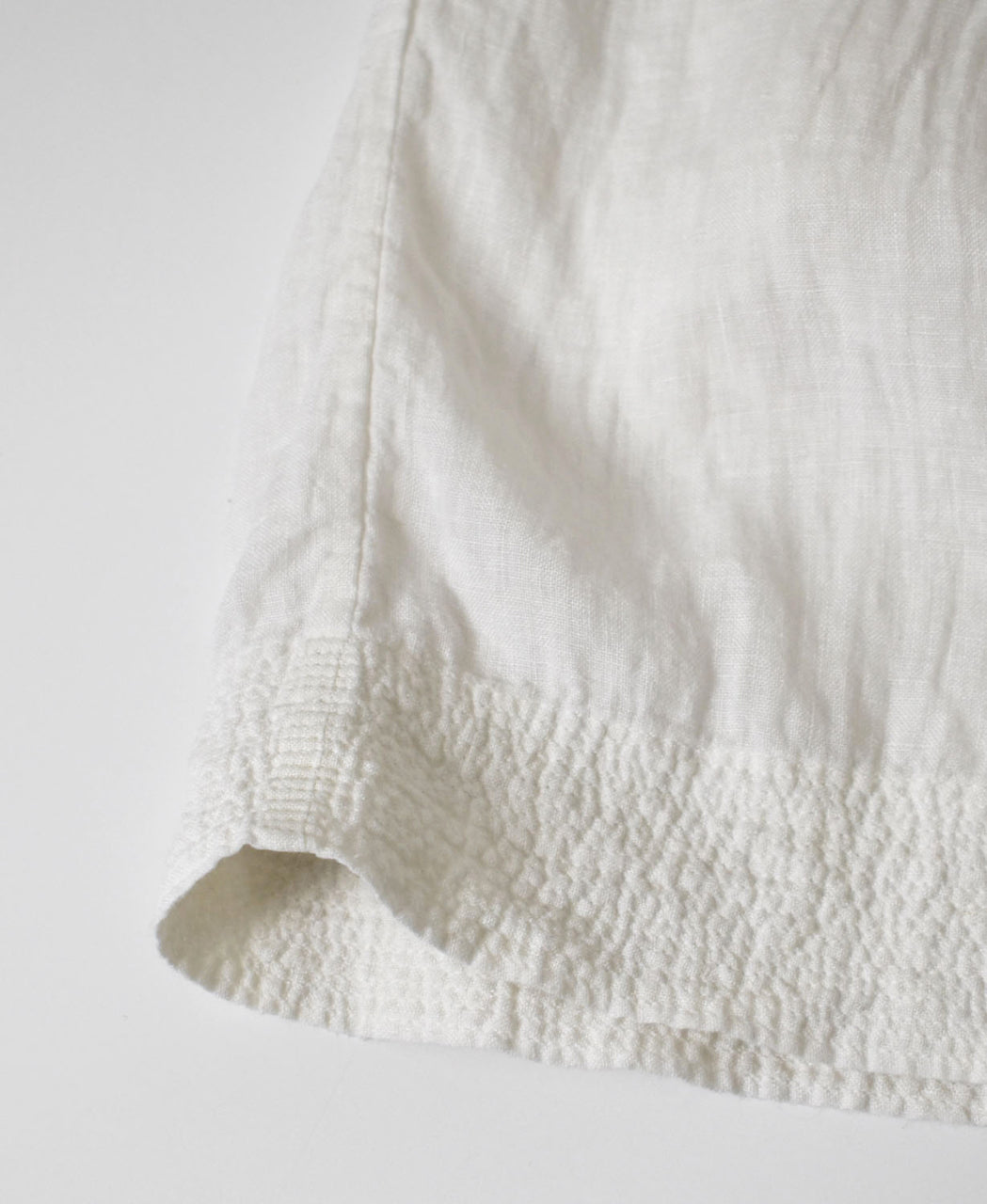 INMDS26005D 60s AUTOLOOM LINEN PLAIN OVERDYE EASY PANTS