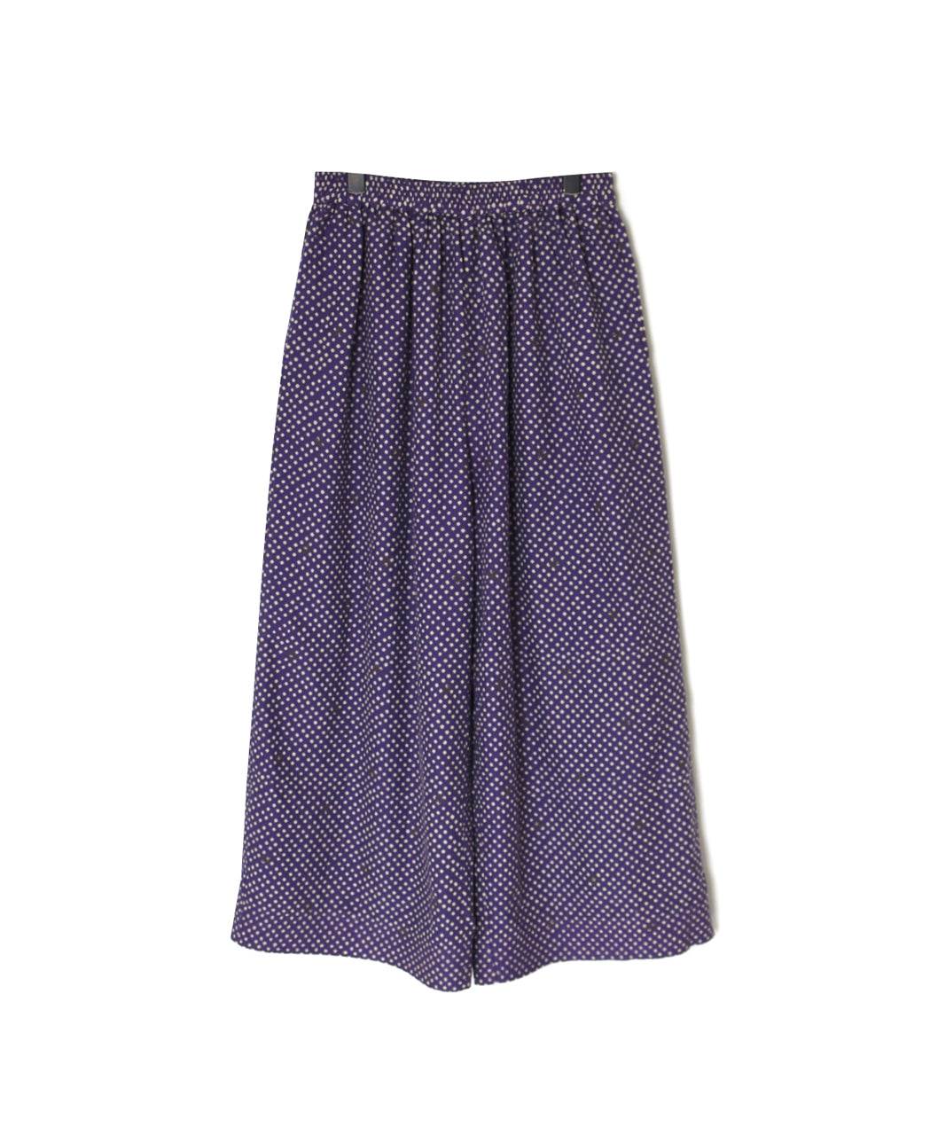 INMDS26085 80s VOILE SQUARE BLOCK PRINT EASY PANTS