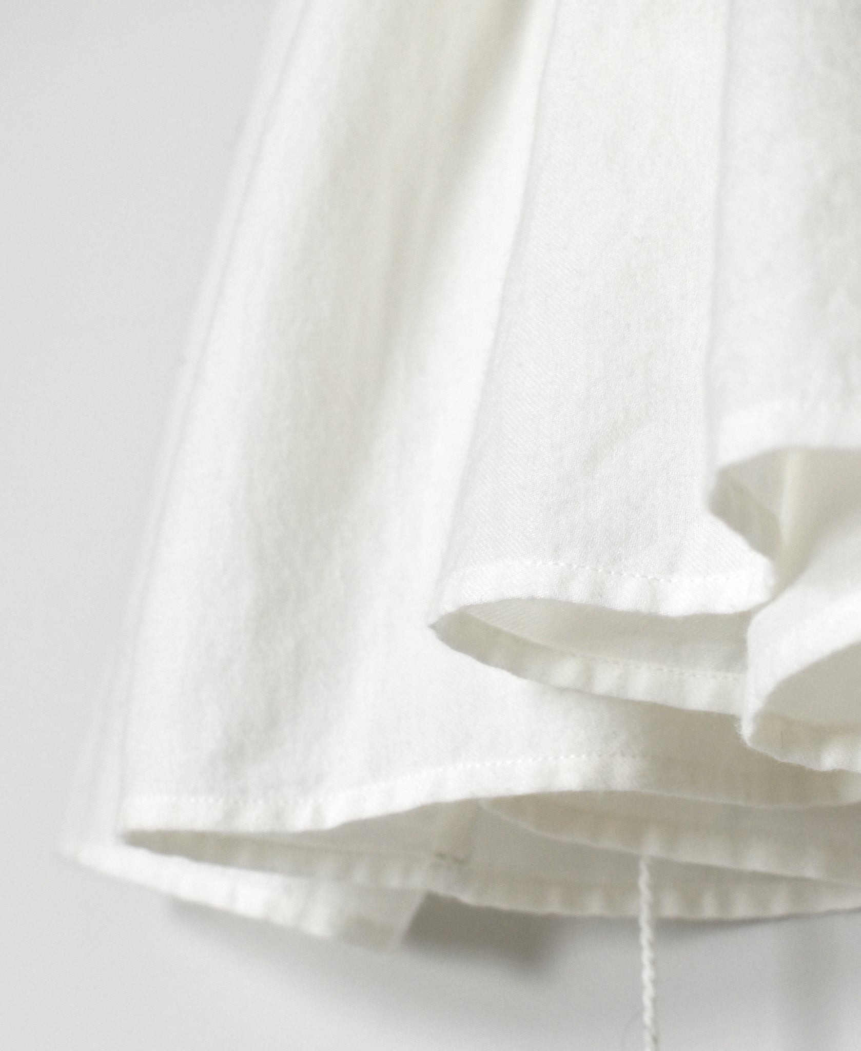 INMDS26701 TWILL COTTON KHADI PLAIN FRILL CACHE COEUR
