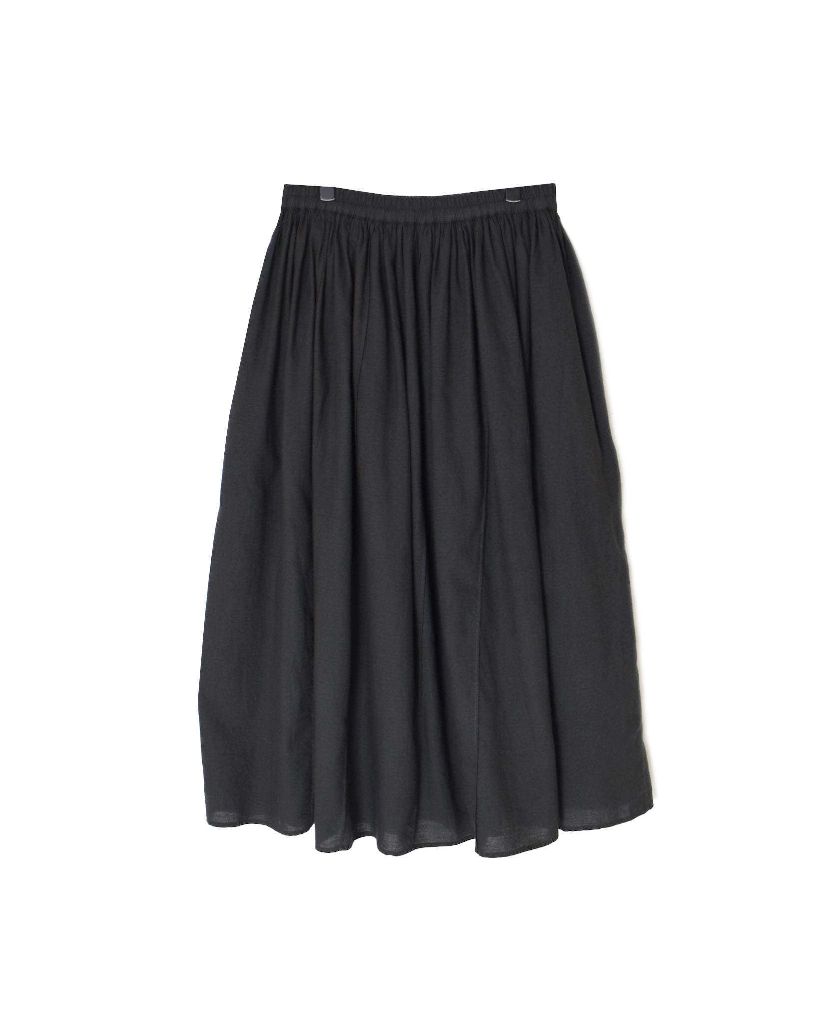 INMDS26705 TWILL COTTON KHADI PLAIN GATHERED SKIRT