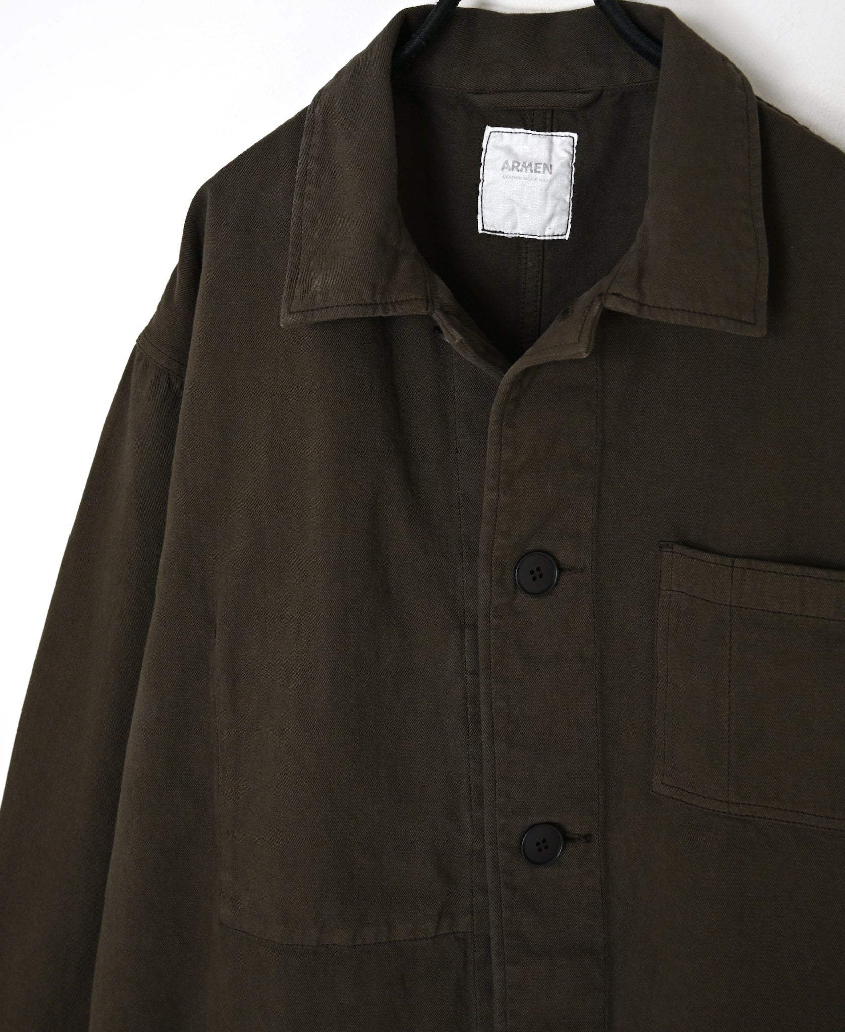 ISNAM2651CTD AUTOLOOM COTTON TWILL OVERDYE AUTHENTIC WORK JACKET