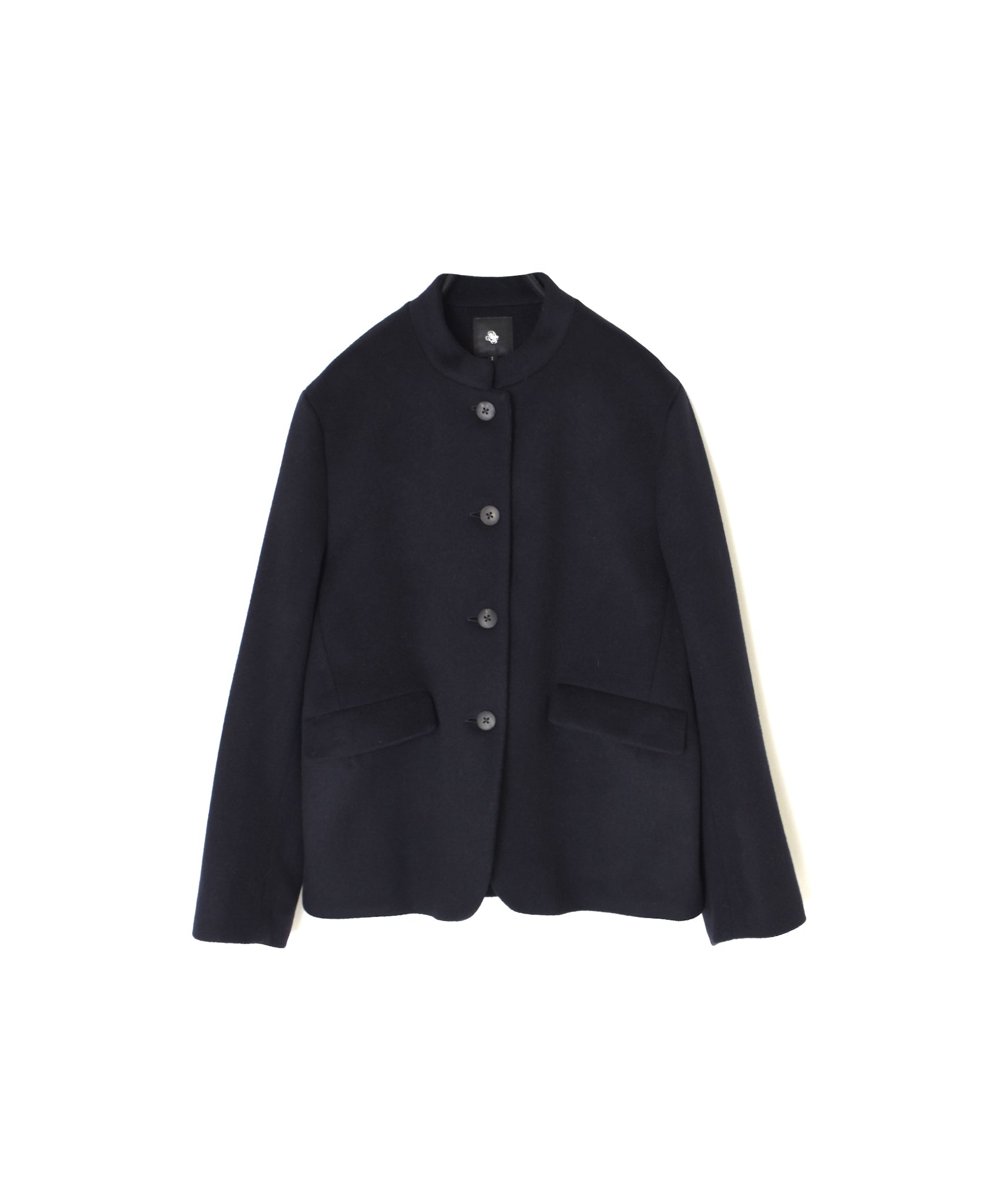 JNMDS2661W SUPER 100'WOOL STAND COLLAR JACKET