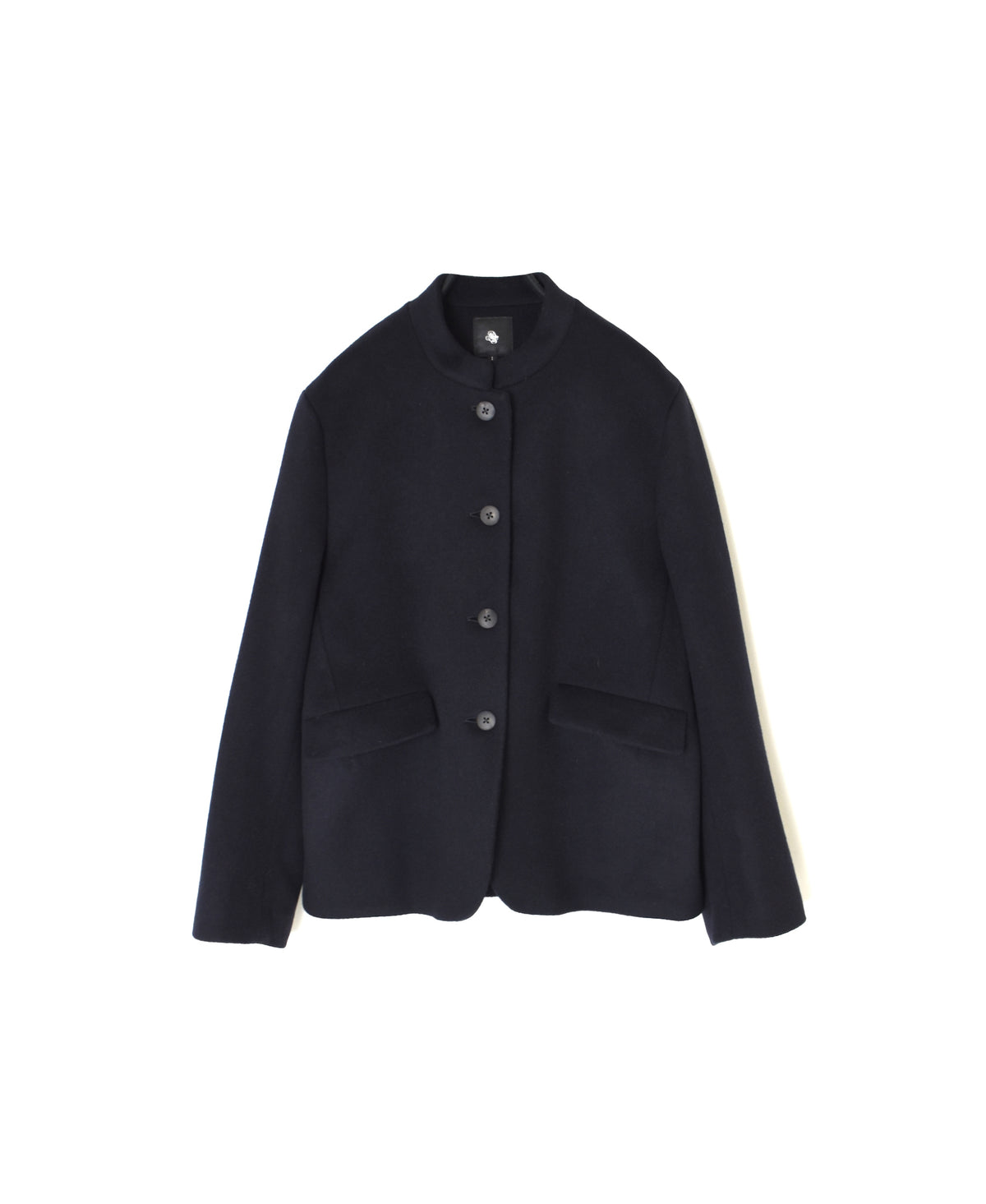 JNMDS2661W SUPER 100'WOOL STAND COLLAR JACKET
