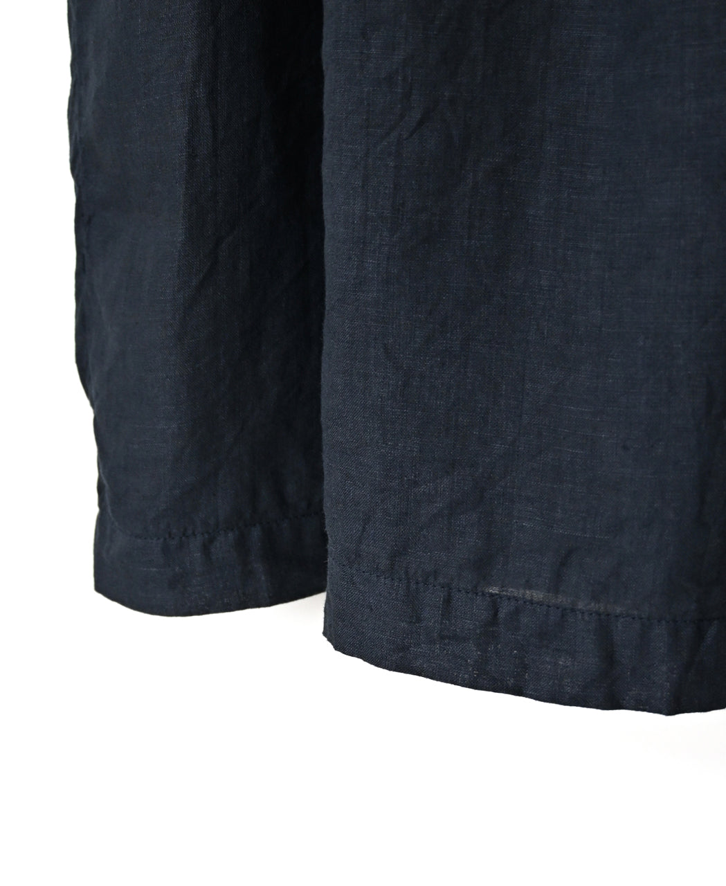 NAM1633LP LINEN PLAIN (OVERDYE) BOAT NECK NO/SL ONE-PIECE