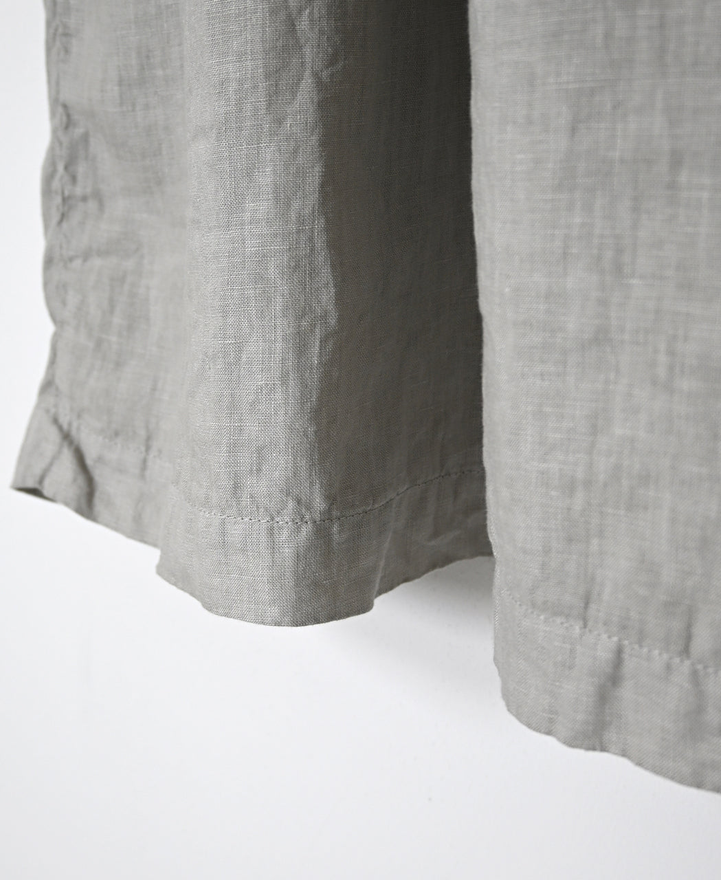 NAM1633LP LINEN PLAIN (OVERDYE) BOAT NECK NO/SL ONE-PIECE