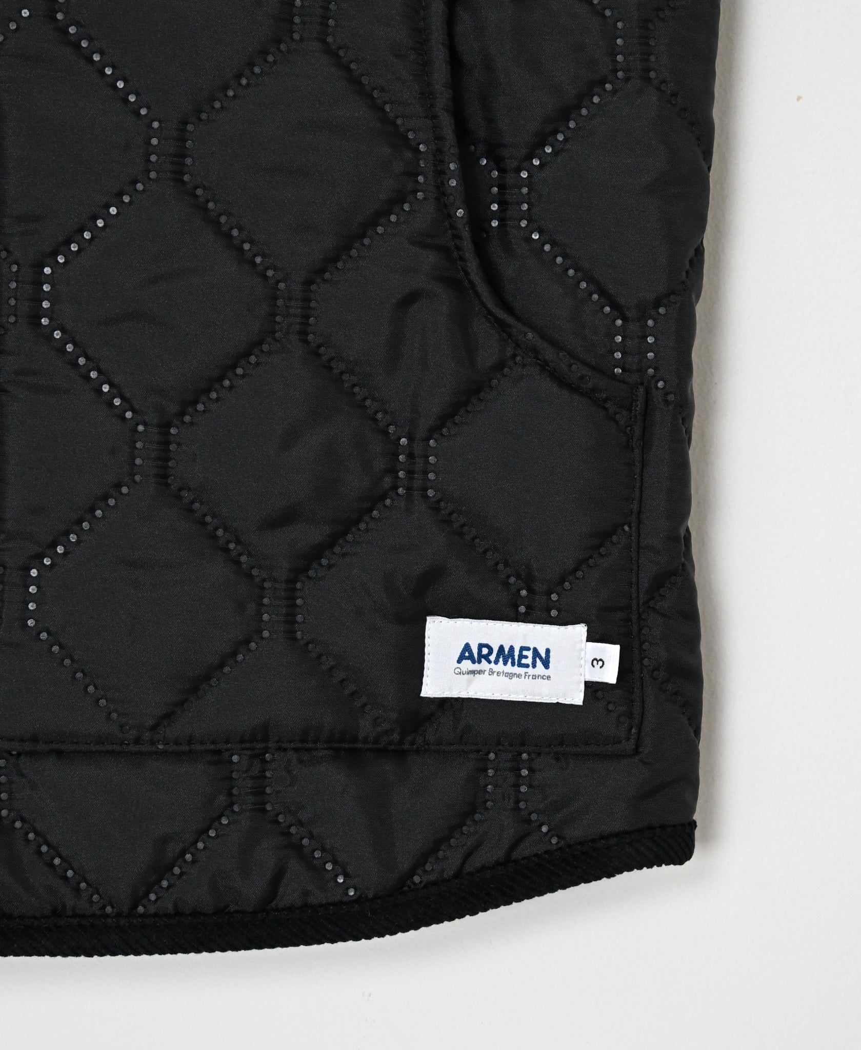 NAM9984PP PLAIN POLYESTER×PLAIN POLYESTER STAND COLLAR VEST