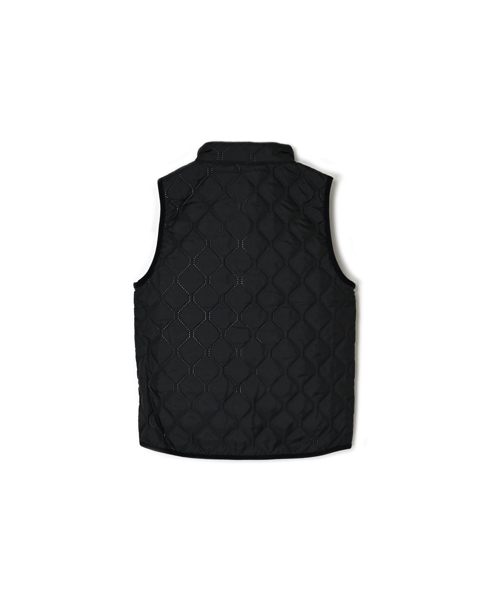 NAM9984PP PLAIN POLYESTER×PLAIN POLYESTER STAND COLLAR VEST