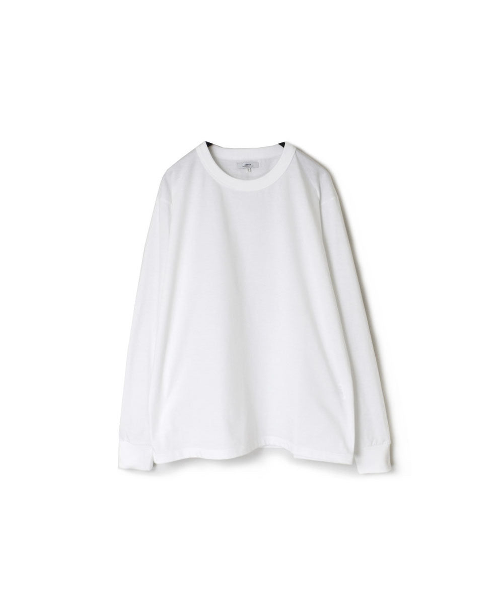 NFA2351 4.4oz COTTON JERSEY CREW NECK OVERSIZE L/SL T WITH CUFF