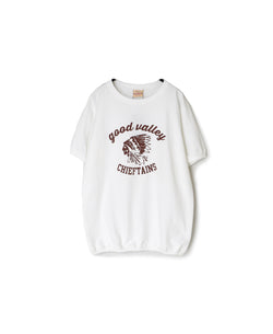 NGT9801 2841 7.2oz HEAVY WEIGHT COTTON "CHIEFTAINS" 7.2oz CREW-NECK S/SL TEE CUFF & HEM RIB