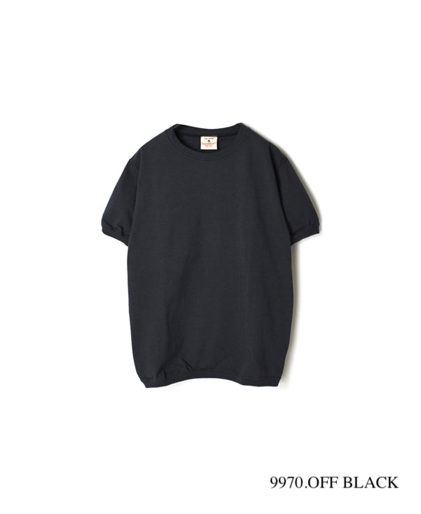 NGT9801 7.2oz HEAVY WEIGHT COTTON CREW-NECK S/SL TEE CUFF AND HEM