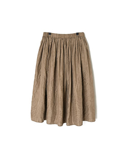 NMDS26556 BANGALORE SILK PLAIN STITCHED GATHERED SKIRT