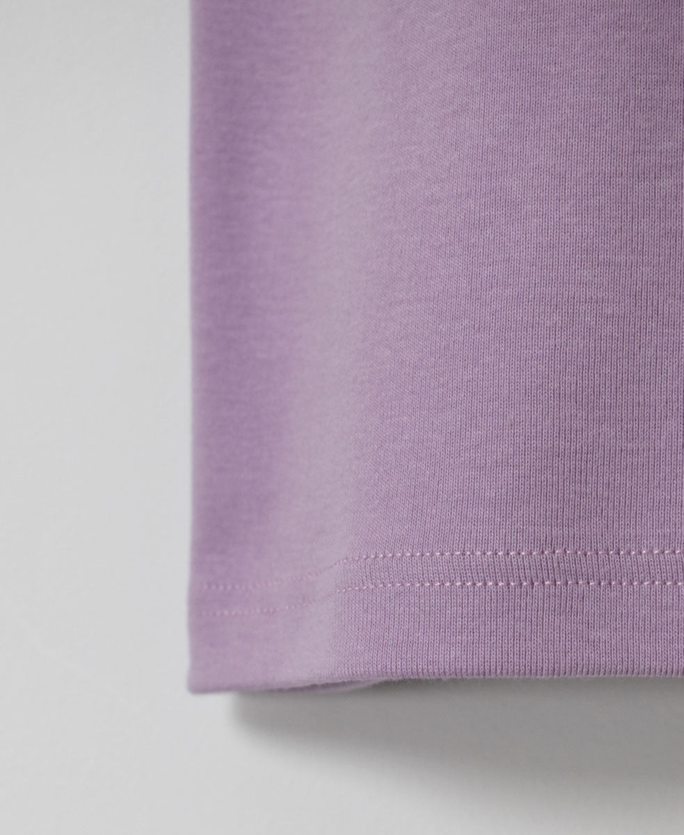 NMF1801 COTTON PEIGNE CREW-NECK SLEEVELESS