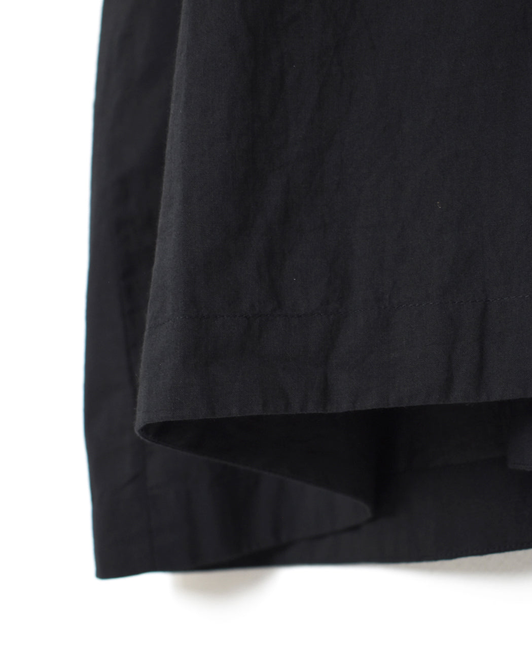 NSL26004 60s CAMBRIC PLAIN BANDED COLLAR BACK SIDE GATHERED DRESS
