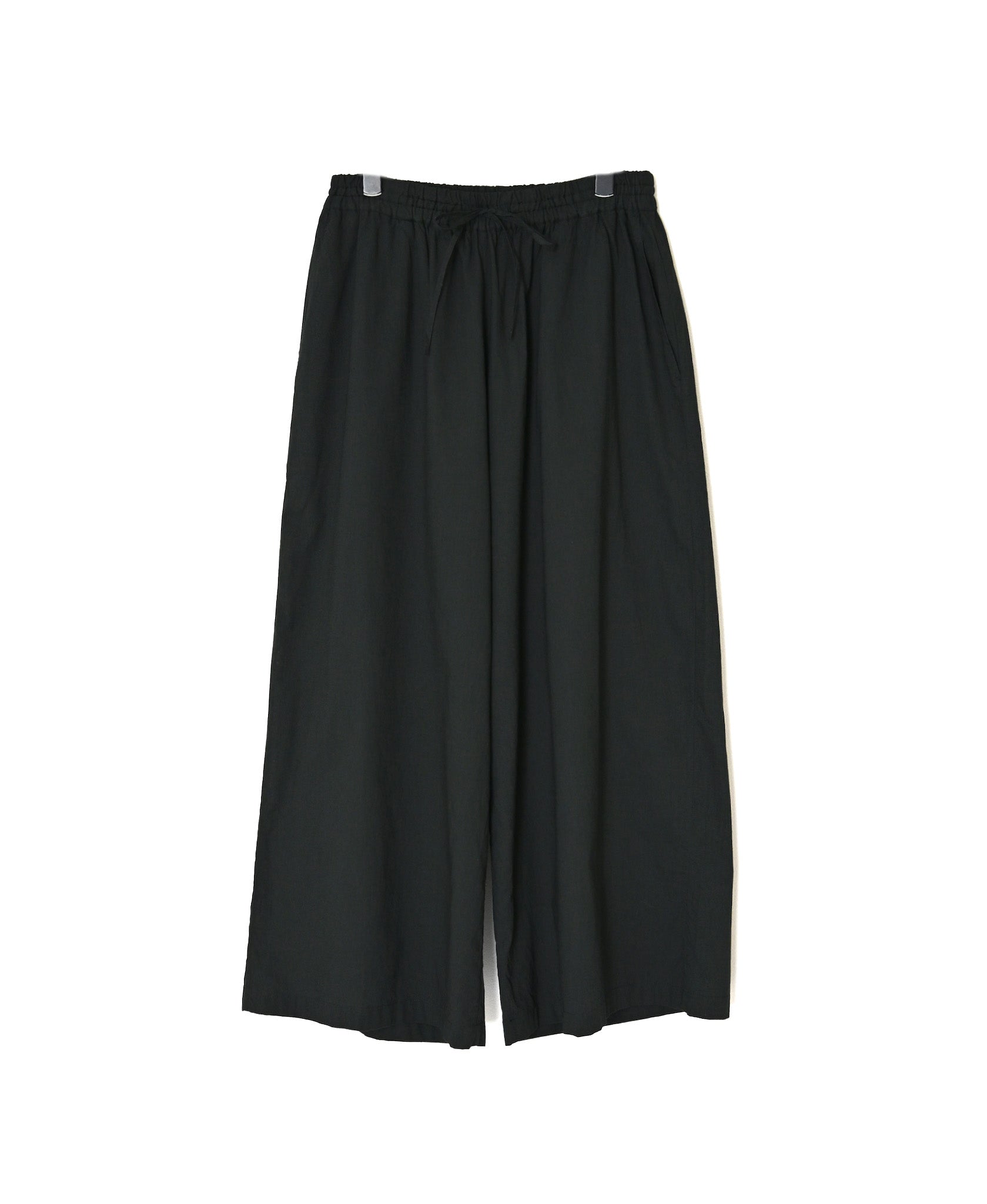 NSL26008 60s CAMBRIC PLAIN WIDE EASY PANTS