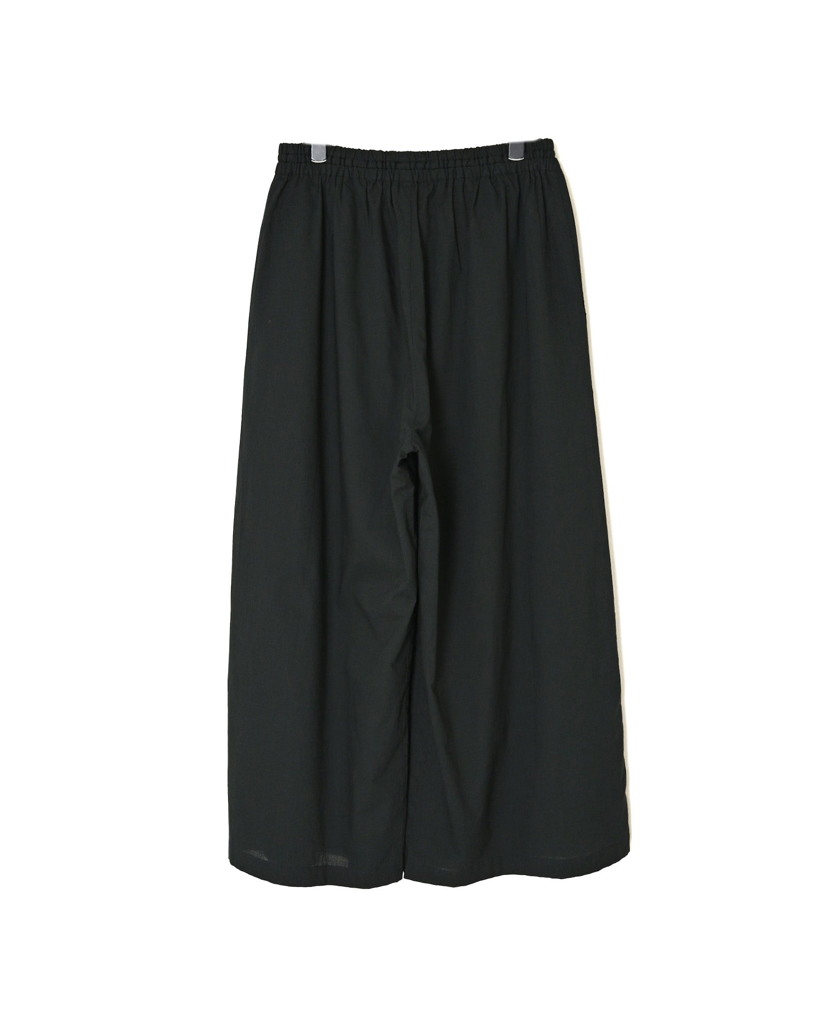 NSL26008 60s CAMBRIC PLAIN WIDE EASY PANTS