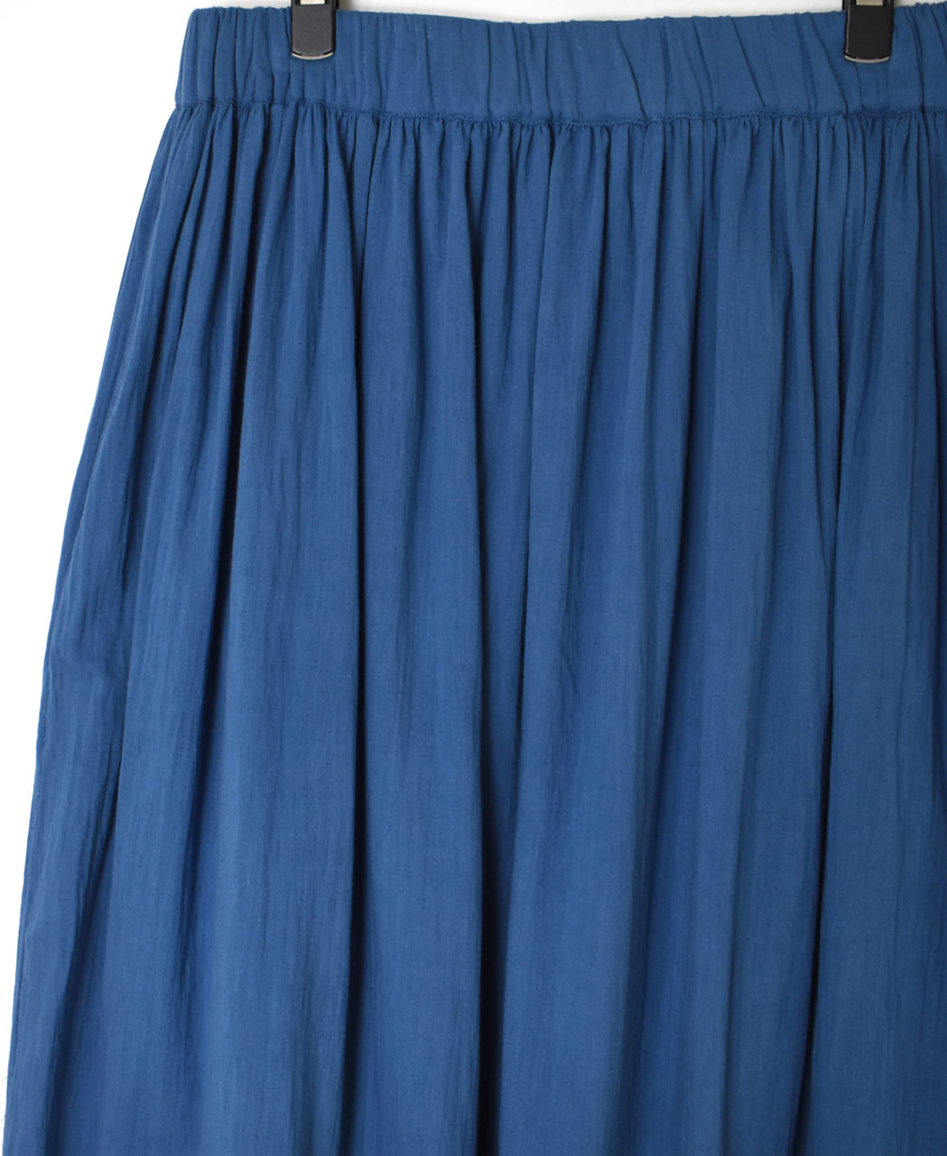 NSL26093 80s COTTON VOILE LACE GATHERED SKIRT