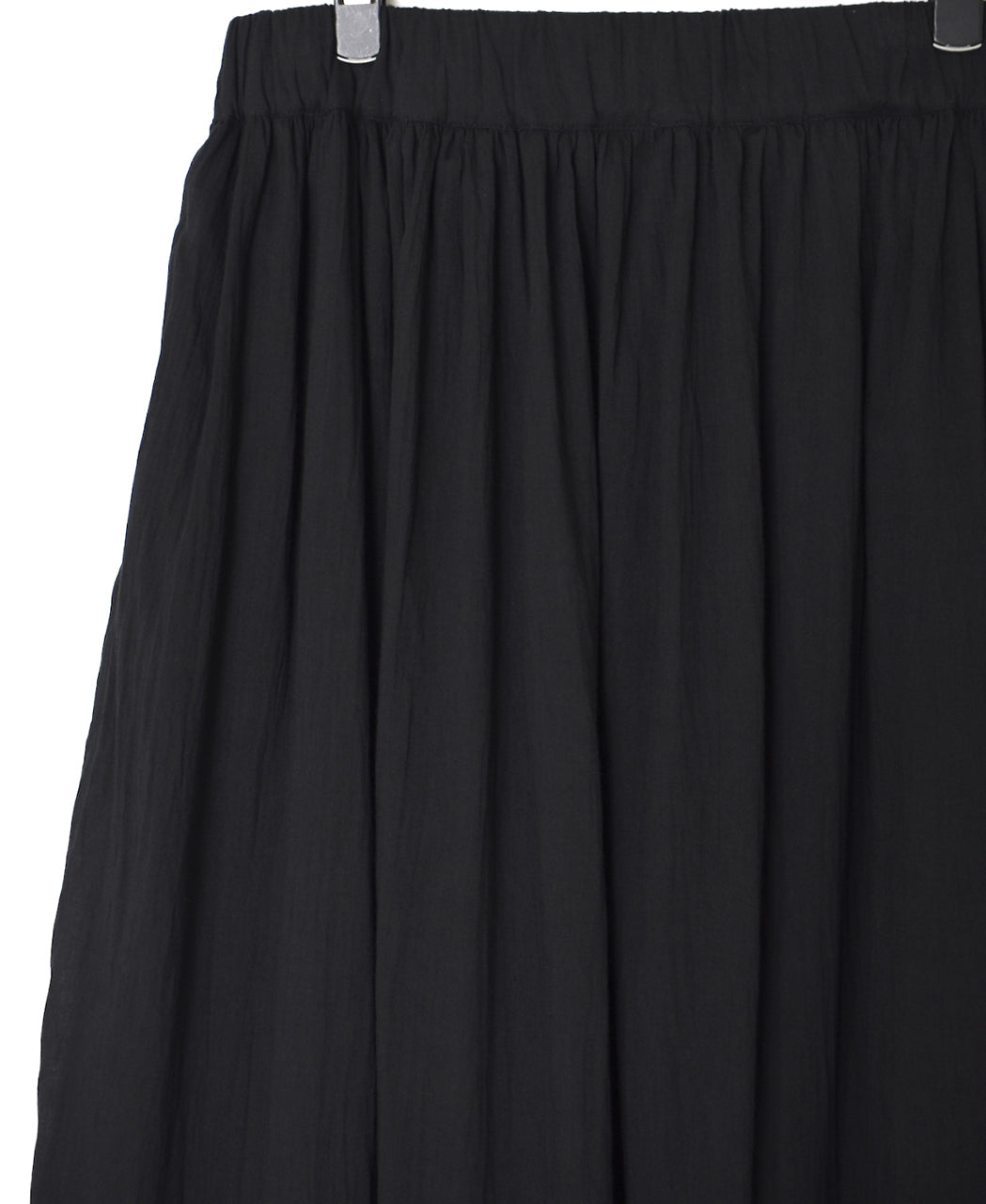 NSL26093 80s COTTON VOILE LACE GATHERED SKIRT