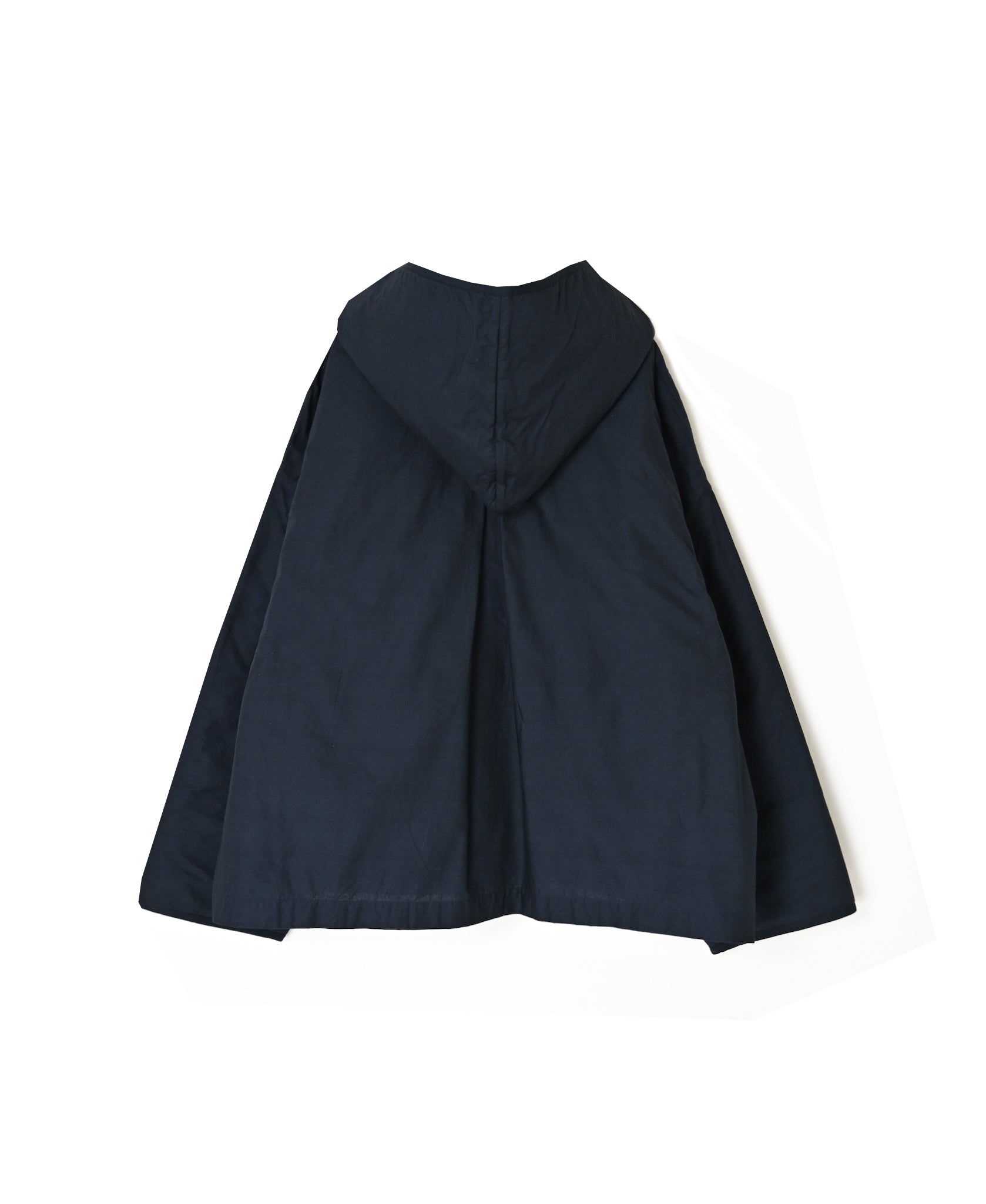 NSL26521 40s COTTON POPLIN PLAIN QUILTED LINING HOODED JACKET