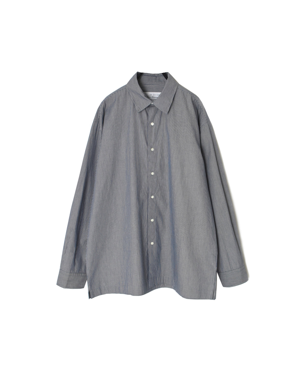 NVL2683SC POPLIN STRIPE REGULAR COLLAR L/SL SHIRTS