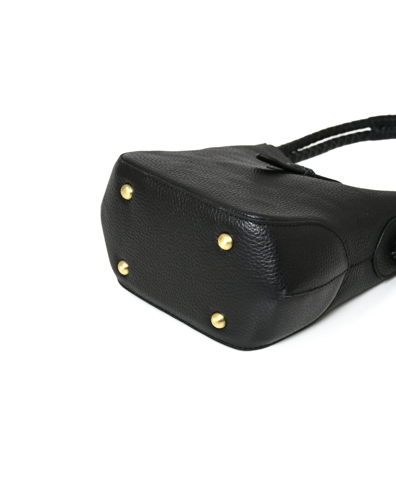 SVMDS2651 GRAINED LEATHER ONE HANDLE SMALL BAG