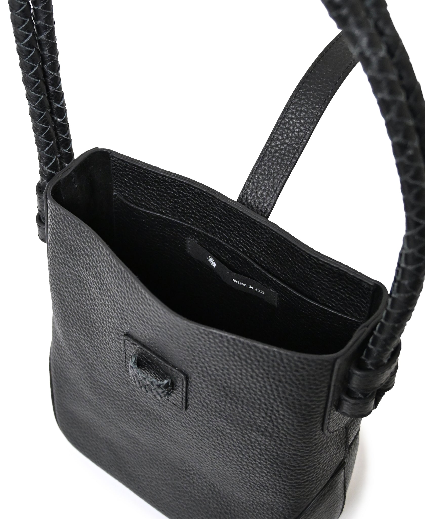 SVMDS2651 GRAINED LEATHER ONE HANDLE SMALL BAG