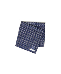 ZMD0408 BLOCK PRINT SCARF 60×60㎝